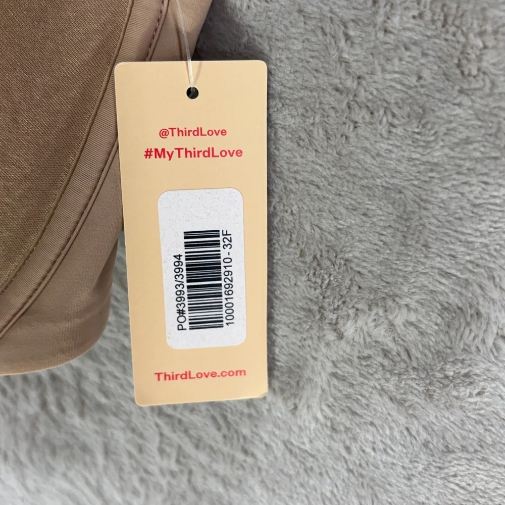 NWT--Third Love Underwire Neutral T-Shirt Bra Size 32F - Picture 5 of 9